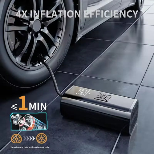 H&F Ultra-Fast Wireless Tire Inflator & Power Bank