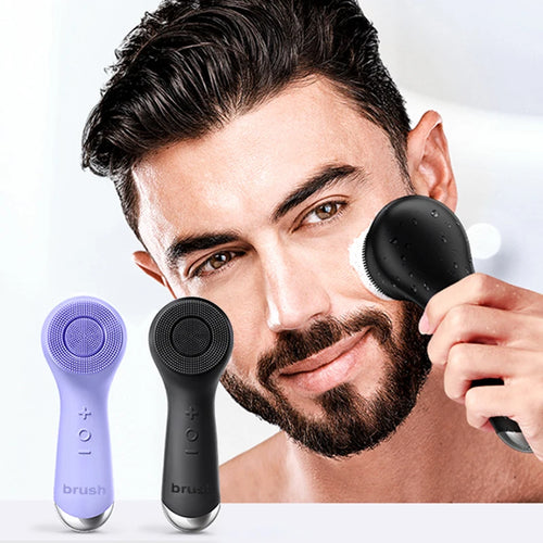 H&F™ Dual-Action Sonic Facial Cleansing Brush