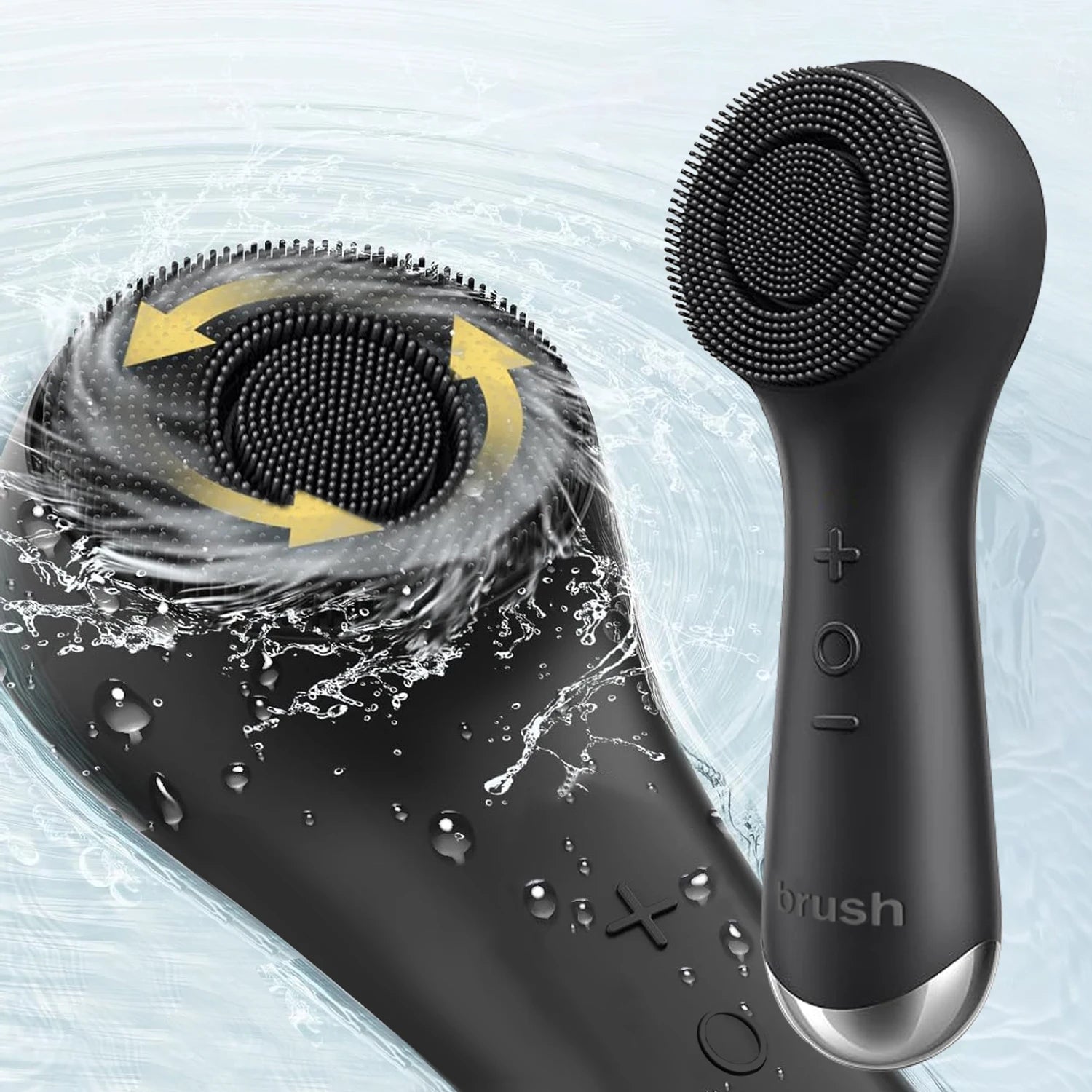 H&F™ Dual-Action Sonic Facial Cleansing Brush